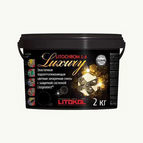 Затирочные смеси Litokol Litohrom Luxury 1-6 C.00 белый 2 кг